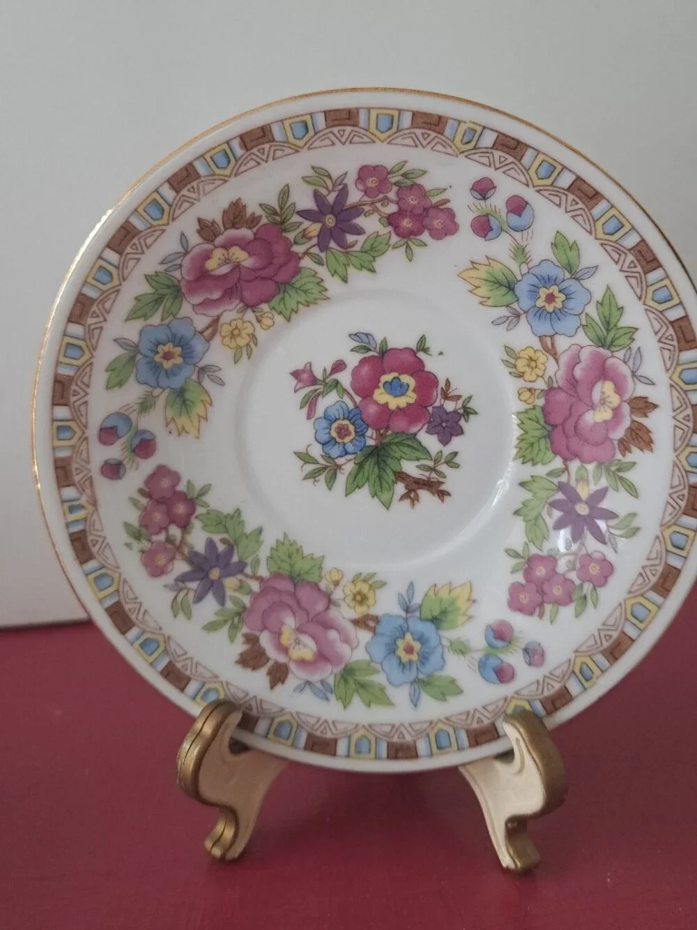 Set of Two Teacups and Saucers